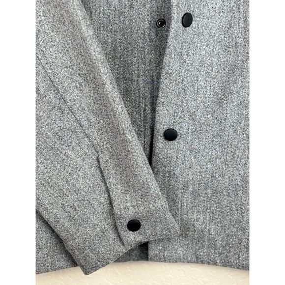 Manfinity Gray Shacket Jacket Shirt Size XXL - Picture 5 of 6